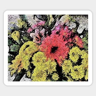 Stocksom Floral Display 1 Sticker